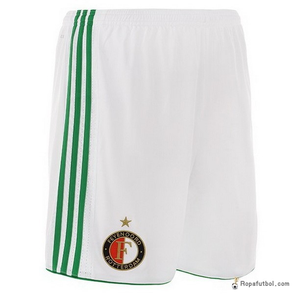 Pantalones Feyenoord Rotterdam Replica Segunda Ropa 2017/18 Blanco